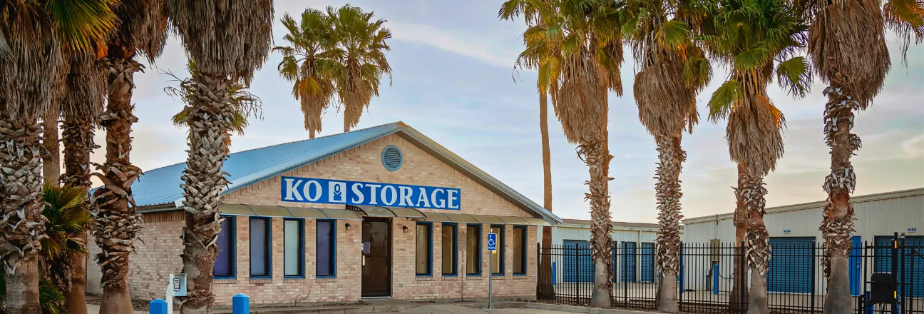 A modern self-storage location